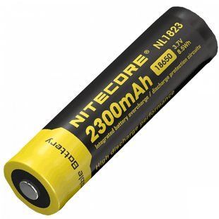 Nitecore NL1823 Акумулятор Li-Ion 18650 3.7V (2300 мА&bull;г) захищений 99-00013414 фото