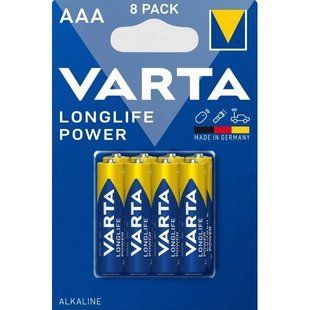 VARTA LONGLIFE POWER AAA BLI 8 шт Батарейка 99-00011933 фото